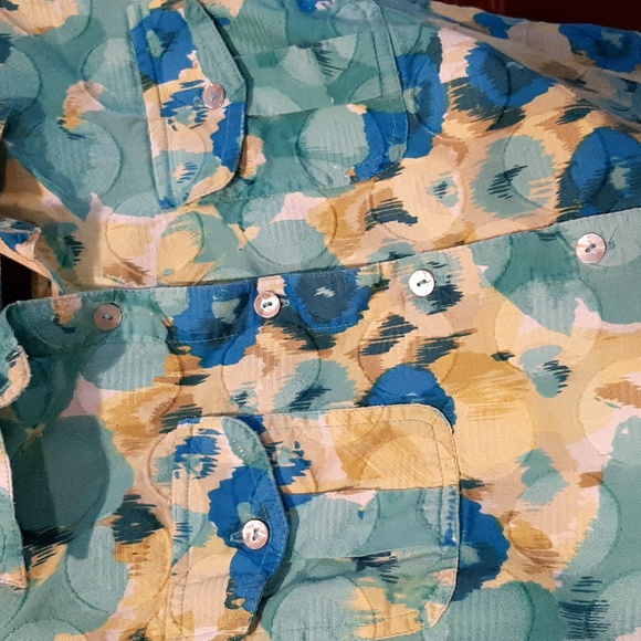 Ruby Rd. Button down shirt Size 4P - Picture 5 of 5